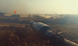 القسام تستهدف دبابة إسرائيلية جنوب غزة .. فيديو
