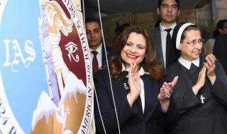 وزيرة الهجرة تشارك في افتتاح القسم الدولي بمدرسة راهبات الأرمن الكاثوليك بالقاهرة