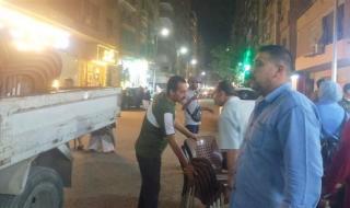 رفع 104 حالة إشغال وتعدي بشارع ناصر الثورة في العمرانية بالجيزة (صور)