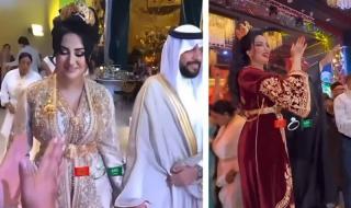 بالفديو..اتفرج ثري سعودي يتزوج من فتاة مغربية حسناء ومافعله بالزفاف اصاب الجميع بالصدمة!