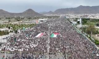 أخبار اليمن : صنعاء.. استمرار الحشود المليونية الداعمة لغزة