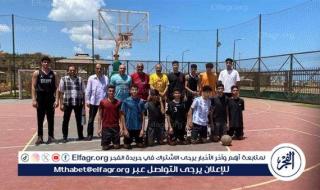 مركز ناشئين "كرة السلة" يواصل تدريباته ضمن المشروع القومي للموهبة ببورسعيد