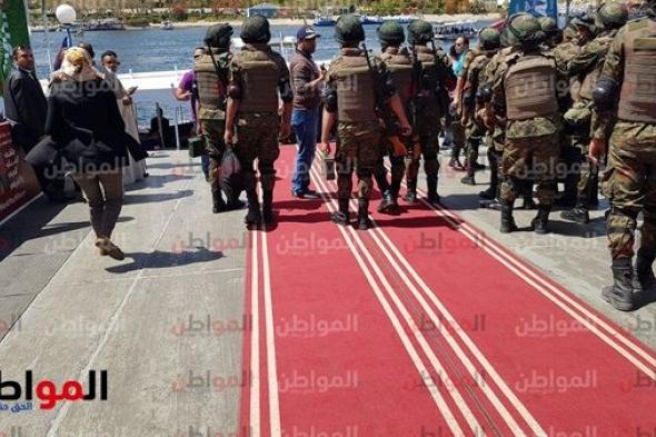صور| تأمينات الجيش قبل فعالية تسلم مصر رئاسة الاتحاد الإفريقي
