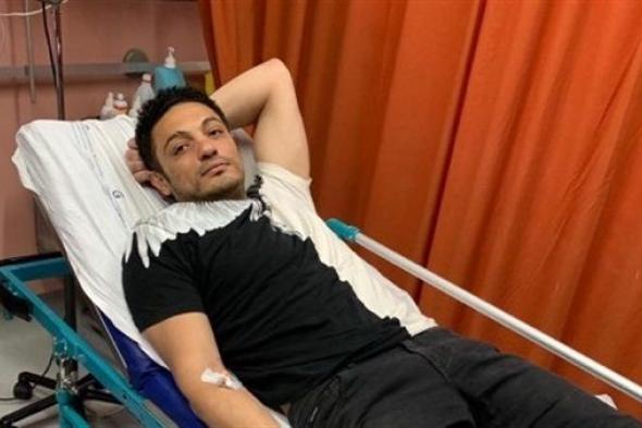 إصابة الممثل محمد علي أثناء تدريباته على مشاهد الأكشن
