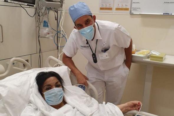 أول ظهور للفنانة سميرة توفيق بعد خروجها من المستشفى وخضوعها لعملية في القلب..صور