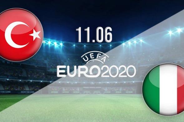 موعد مباراة تركيا وإيطاليا المباراة الافتتاحية يورو 2020 Euro والقنوات الناقلة
