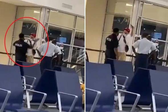تراند الفن: شرطي يصفع مغني راب شهير في مطار هولندي بسبب فحص كورونا