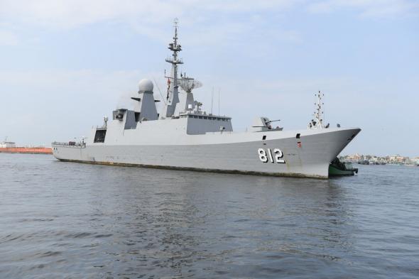 القوات البحرية الملكية السعودية تصل إلى جمهورية باكستان الإسلامية لتنفيذ التمرين البحري الثنائي المختلط نسيم البحر 13