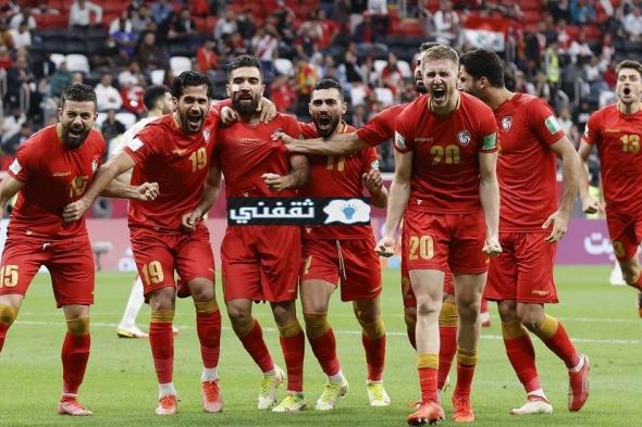 موعد مباراة سوريا وموريتانيا والقنوات الناقلة في كأس العرب الإثنين 06\12\2021 الجولة الثالثة