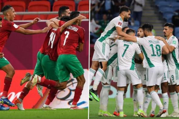 دقيقتين بهدفين.. نتيجة مباراة المغرب والجزائر في ربع نهائي بطولة كأس العرب 2021 لحظة بلحظة