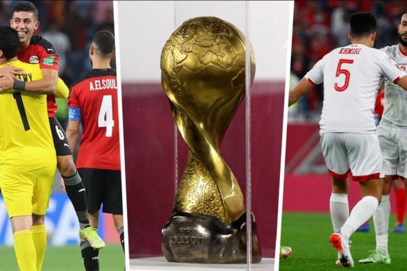 لحظة بلحظة.. نتيجة مصر وتونس اليوم في نصف نهائي البطولة العربية 2021 مباراة الحسم