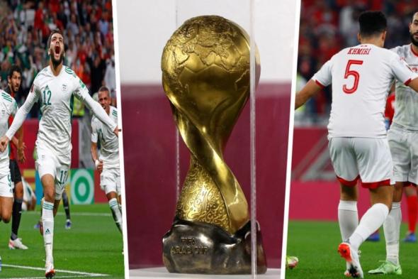 لحظة بلحظة.. نتيجة مباراة الجزائر وتونس اليوم في نهائي بطولة كأس العرب 2021