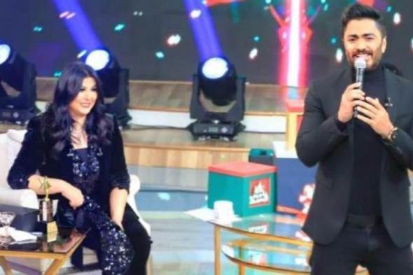 قناة CBC  تطلق البرومو الاول لحلقة تامر حسني مع مني الشاذلي