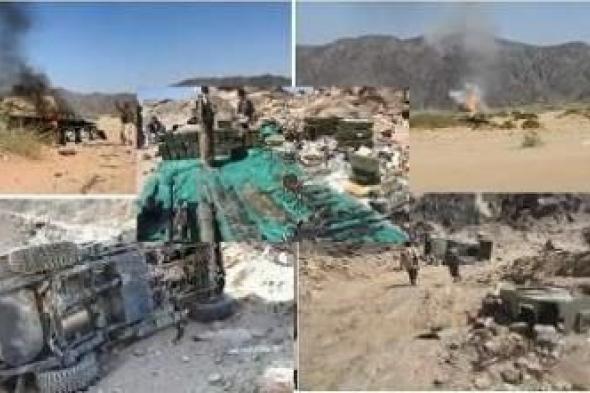 أخبار اليمن : مشاهد جديدة لتحرير معسكر الخنجر بالجوف