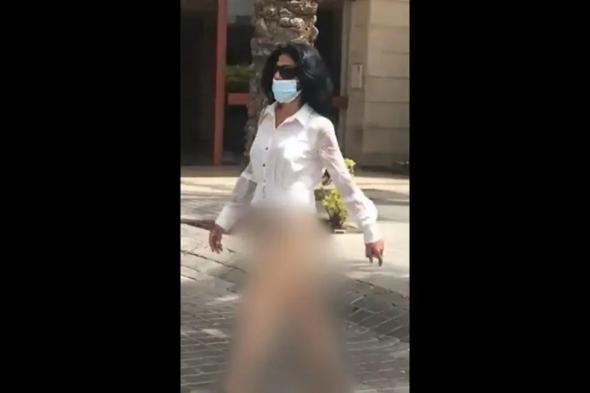 أول تعليق للأمن اللبناني على الفيديو المثير للجدل لفتاة تسير نصف عارية في الشارع