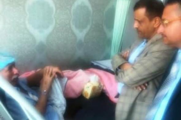 أخبار اليمن : الامين العام يطمئن على صحة القيادي المؤتمري عبدالحميد راجح