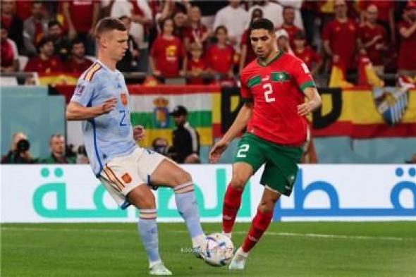 أخبار اليمن : مونديال قطر 2022.. نتيجة الشوط الأول بين المغرب واسبانيا