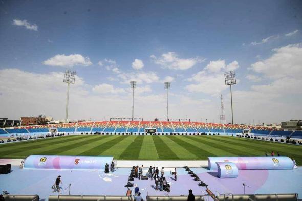 صور ملعب "الملك فهد" قبل مباراة الأهلي واتحاد العاصمة بساعات في السوبر الإفريقي