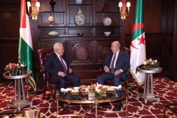 الرئيس الجزائري يستقبل نظيره الفلسطيني بنيويورك