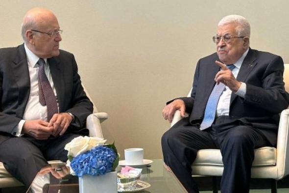 الرئيسان الفلسطيني واللبناني يتباحثان بشأن عين الحلوة