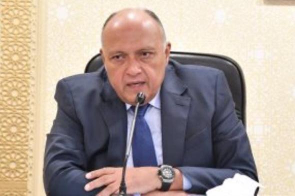 وزير الخارجية يؤكد التزام مصر تجاه مواصلة جهودها لإعادة إعمار قطاع غزة