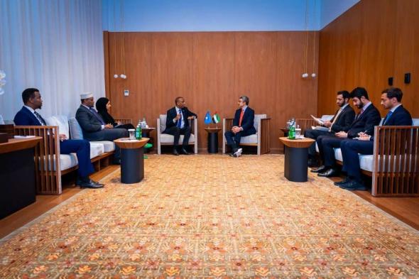 عبدالله بن زايد يلتقي رئيس وزراء الصومال في نيويورك