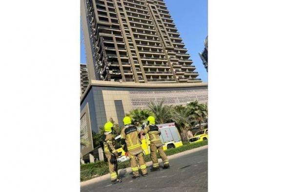 دبي.. السيطرة على حريق اندلع في برج سكني بمنطقة سبورت سيتي