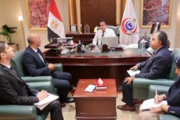 وزير الصحة يستقبل سفير مصر لدى دولة جيبوتى