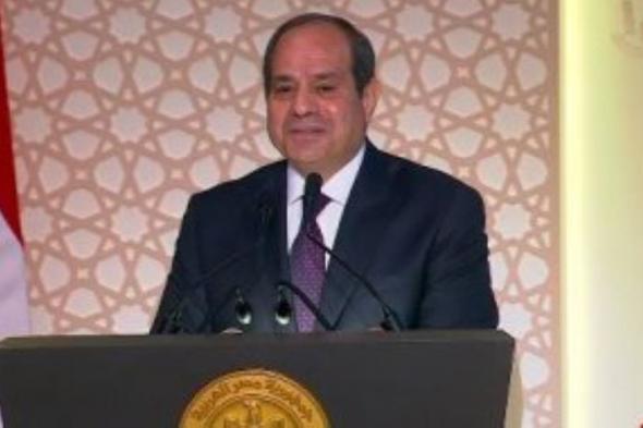 الرئيس السيسي للمصريين: "اطمئنوا بالله سبحانه وتعالي"