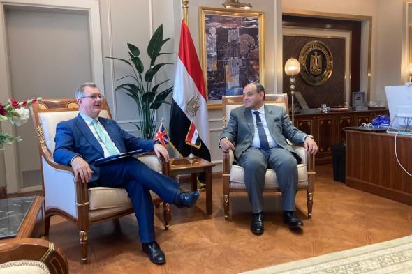 المبعوث التجاري البريطاني يزور القاهرة لبحث تعزيز العلاقات التجارية والتعليمية الثنائية