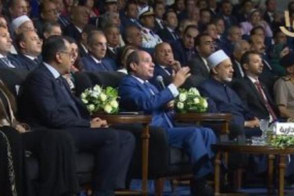 الرئيس السيسي: مشروع القناة الجديدة كان محاولة صناعة الأمل الضائع للمصريين