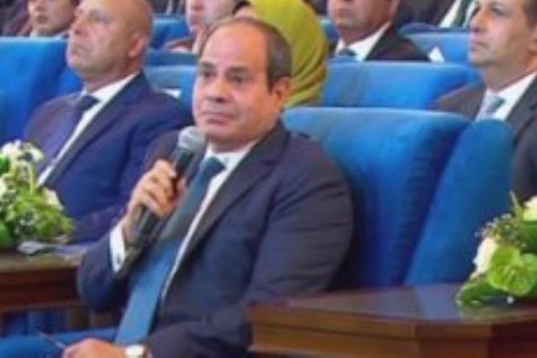 الرئيس السيسى: سرقات الكهرباء في مصر مليون حادثة كل شهر