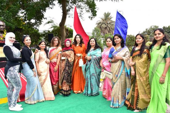 سفارة الهند في القاهرة تحتفل بالذكرى الـ 154 لميلاد المهاتما غاندي