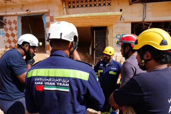 فريق الإمارات للبحث والإنقاذ يسهم في العثور على 181 مفقودا لضحايا إعصار دانيال في درنة الليبية
