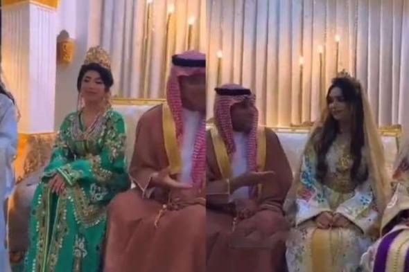 اتفرج بالفيديو .. شاب سعودي يتزوج 4 مغربيات في ليلة واحدة لتنتهي ليفة الزفاف بمفاجأة صادمة!