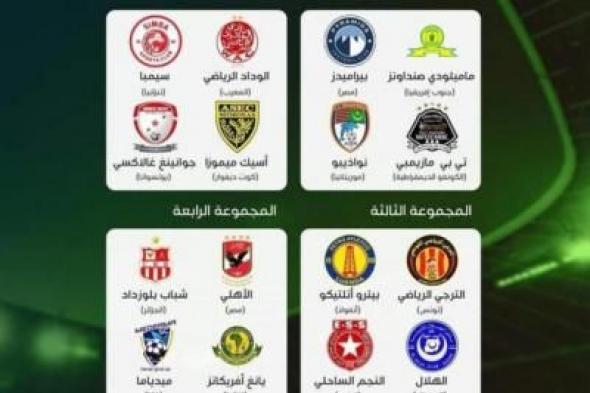 مباريات قوية للفرق العربية في دوري أبطال إفريقيا