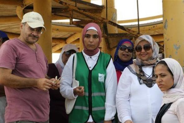 محمية الزرانيق وملاحة سبيكة ضمن الزيارات التثقيفية لملتقى فتيات "أهل مصر" بالعريش