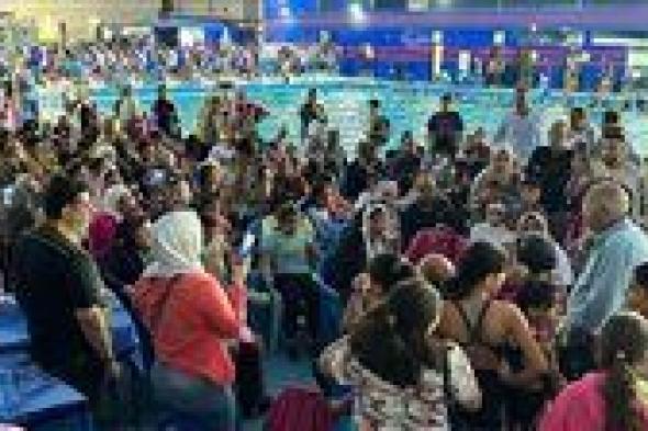هاني العتال يجتمع بالجمعية العمومية للزمالك بمجمع حمامات السباحة