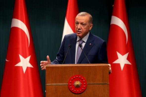 أردوغان: قرار عدم إدخال المواد الأساسية إلى غزة وصمة عار
