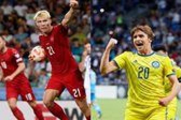 موعد مباراة الدنمارك ضد كازاخستان في تصفيات يورو 2024 والقنوات الناقلة لها