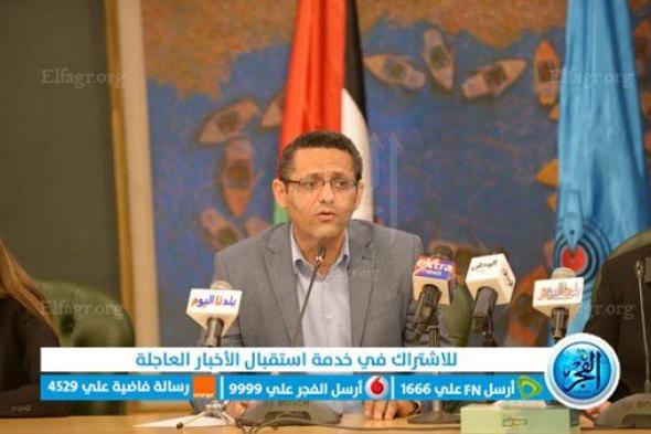 نقيب الصحفيين المصريين يوجّه التحية للمقاومة الفلسطينية