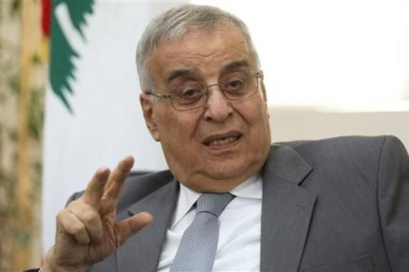 وزير الخارجية اللبناني: التوافق مع السفراء العرب على رفض تهجير وتوطين الفلسطينيين...
