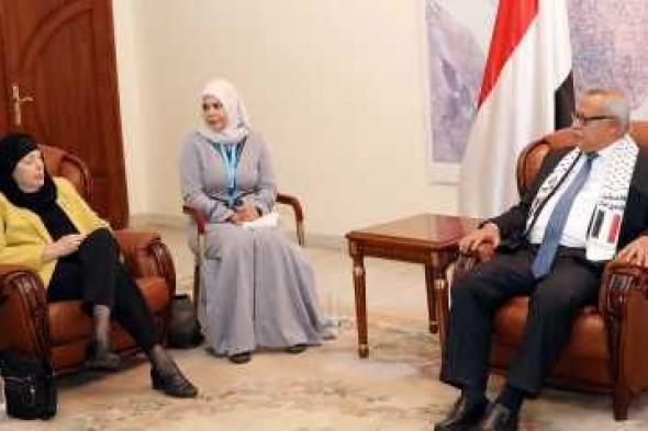 أخبار اليمن : بن حبتور يستقبل ممثلة أمين عام الأمم المتحدة