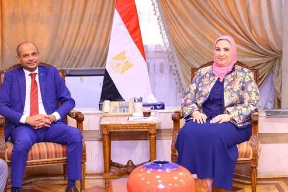 القباج تستقبل رئيس البورصة المصرية ويبحثان التعاون