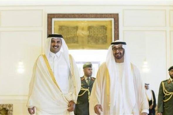 أمير قطر ورئيس الإمارات يبحثان تطورات الأوضاع في فلسطين وسبل حماية المدنيين