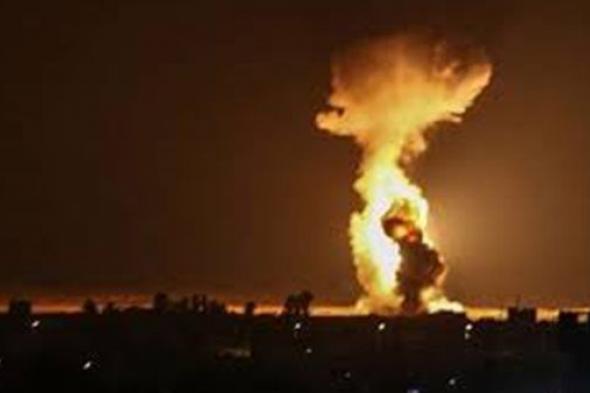 إسرائيل تقصف بنى تحتية بسوريا ردًا على صواريخ الجولان