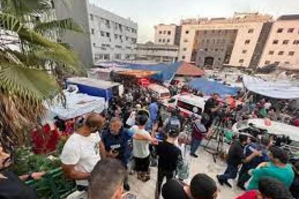 أطباء مستشفى الشفاء فى غزة يرفضون المغادرة بعد انتهاء المهلة التي حددها...