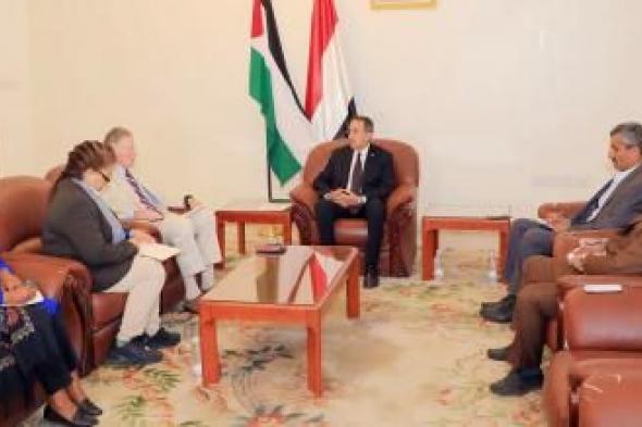 أخبار اليمن : الرويشان يلتقي رئيس بعثة الأمم المتحدة لاتفاق الحديدة