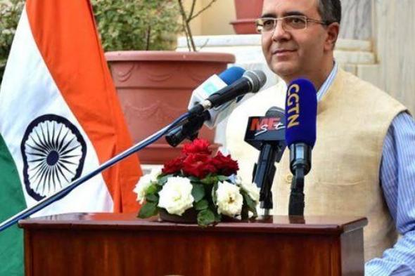 سفير الهند بالقاهرة: دعم القضية الفلسطينية جزء أساسي من سياستنا الخارجية