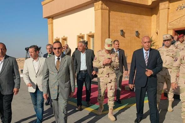 محافظ شمال سيناء يلتقي رئيسي وزراء أسبانيا وبلجيكا بالعريش بحضور وزيرة التعاون الدولي (صور)